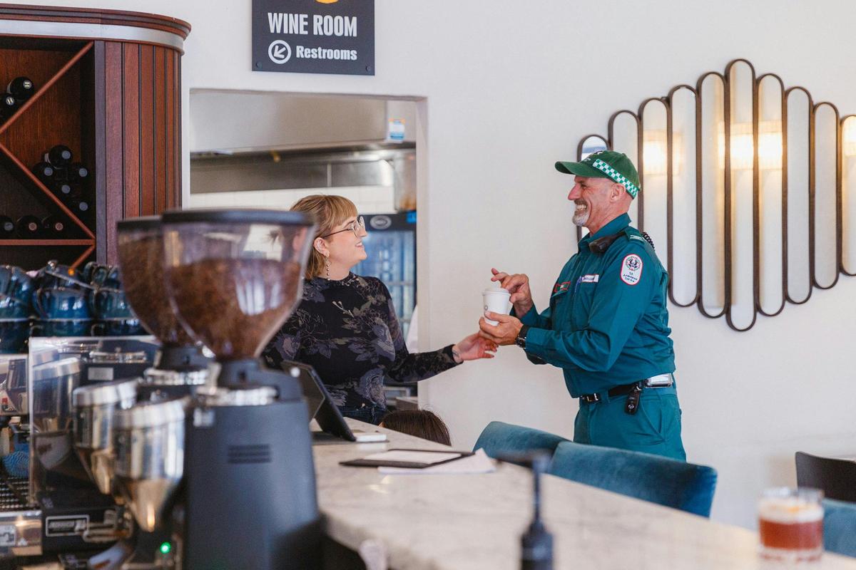 Coffee helps the community