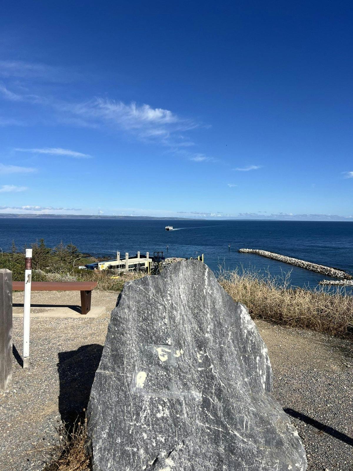 Cape Jervis Lookout - Tjilbruke Trail Marker