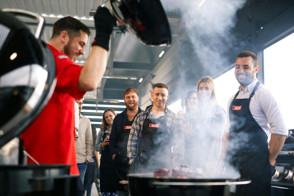 Our Grill Experts will guide you through The Weber Way of Cooking