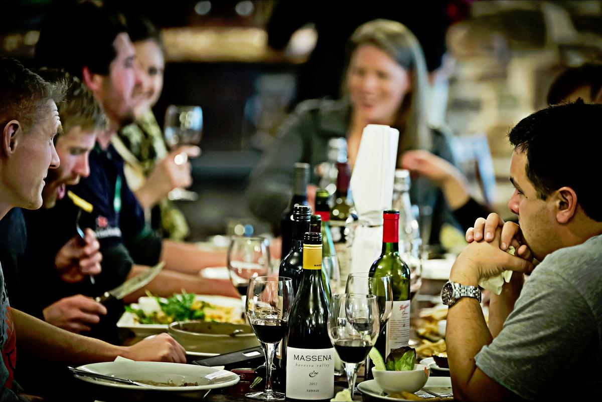 Dining at The Club