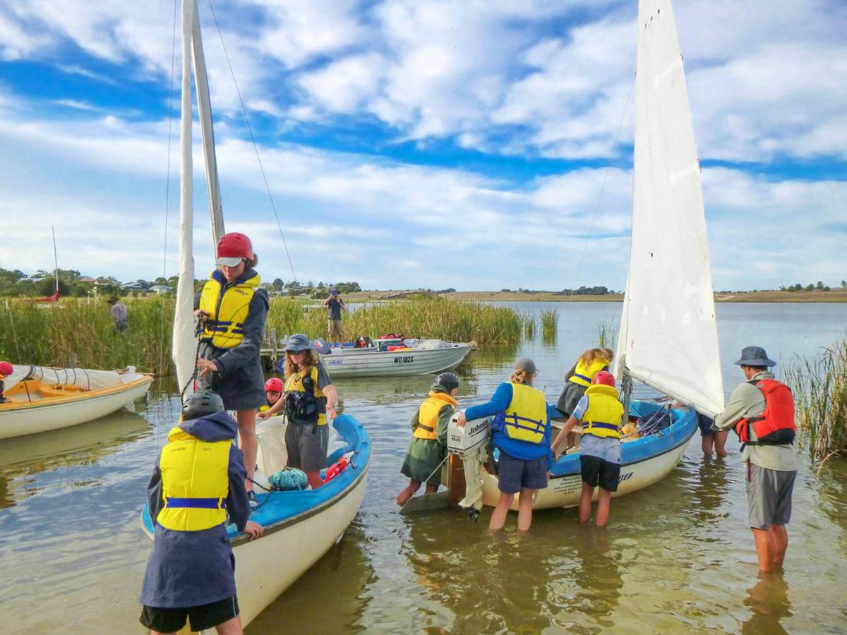 Sailing on the River