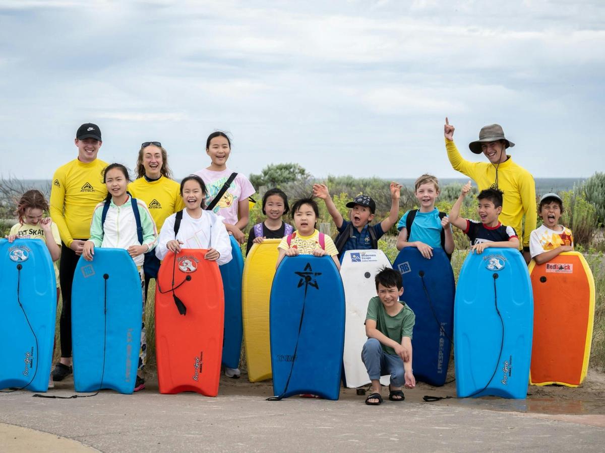 Little Bunyips Boogie Boarding & Fishing - School Holiday