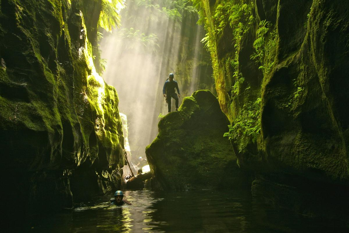 Canyoning in the Blue Mountains