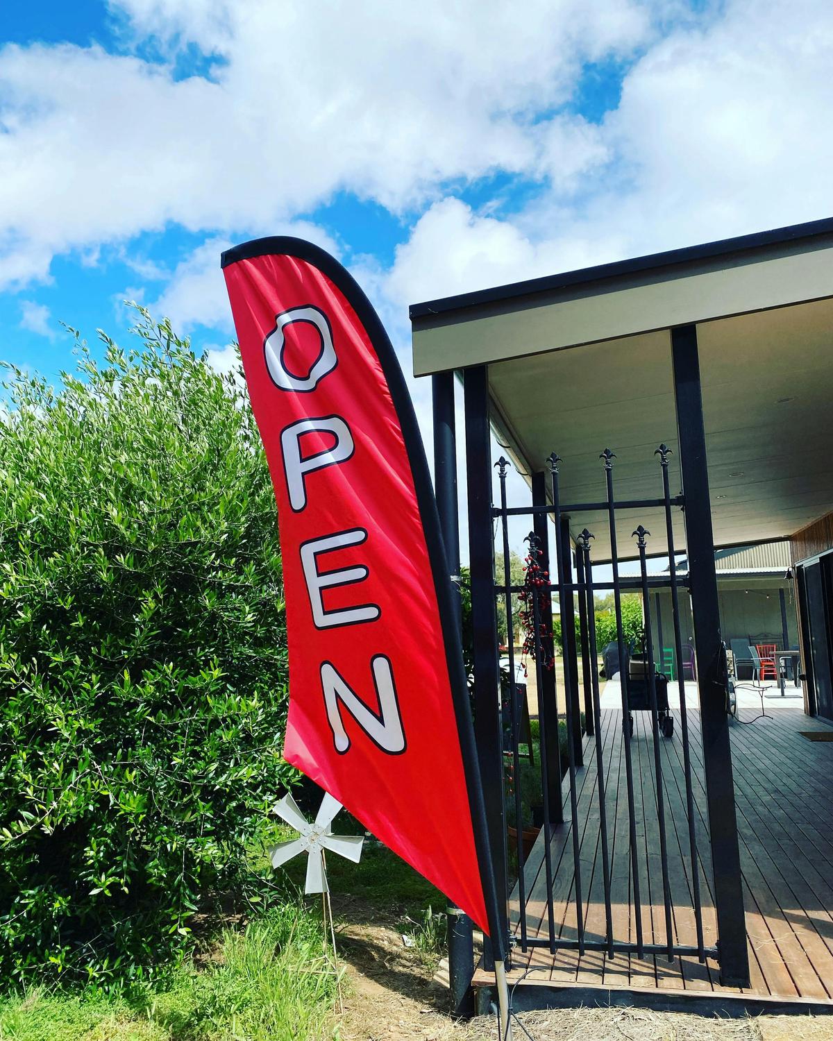 We are open for business