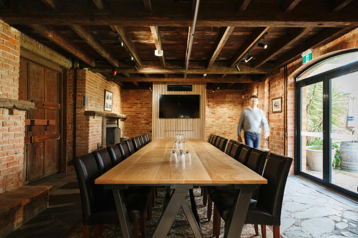 RS Wigley Room; who says business can't be mixed with a little pleasure?