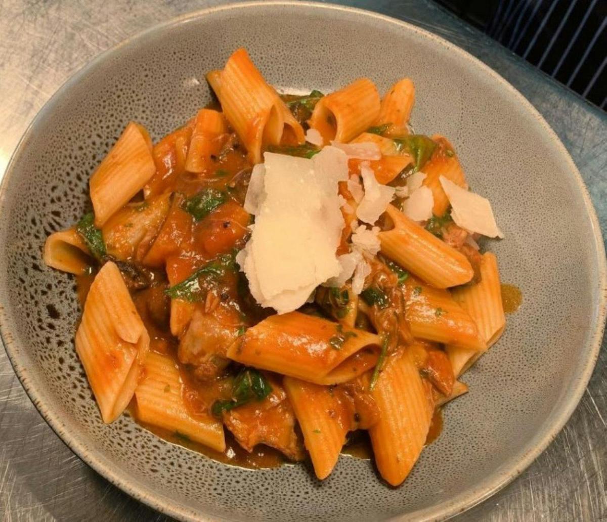 Pasta at Vasarelli's