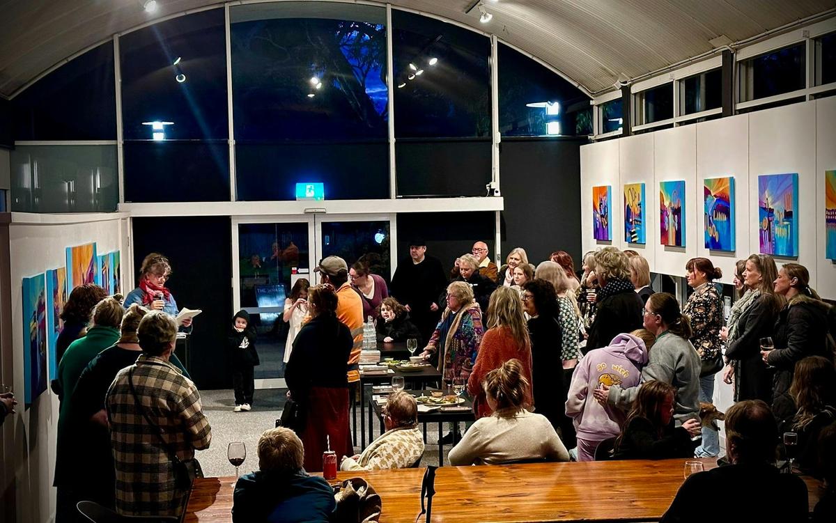 Exhibition opening