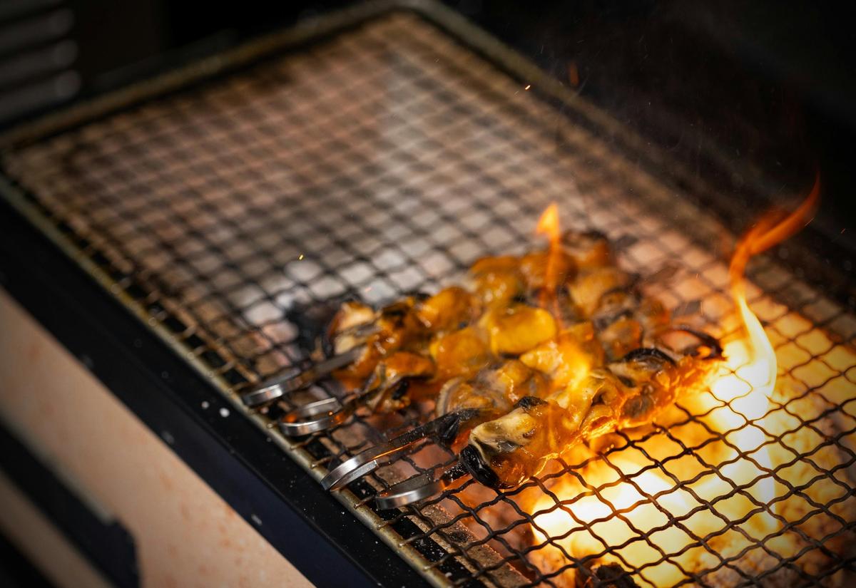 Hibachi skewers