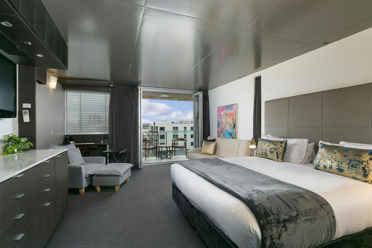 Corner Balcony Room