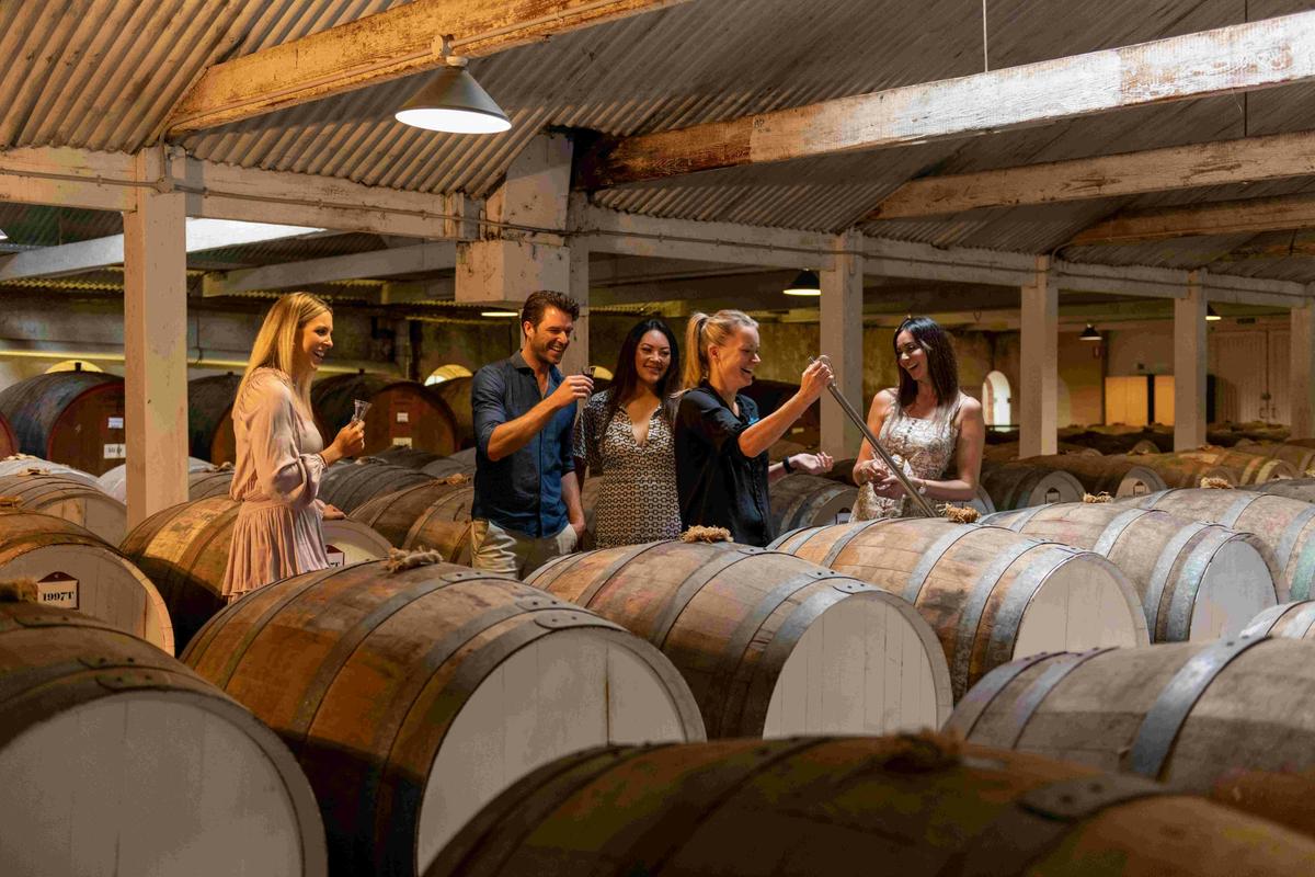 The Barossa Elevated - starting at helicopter base