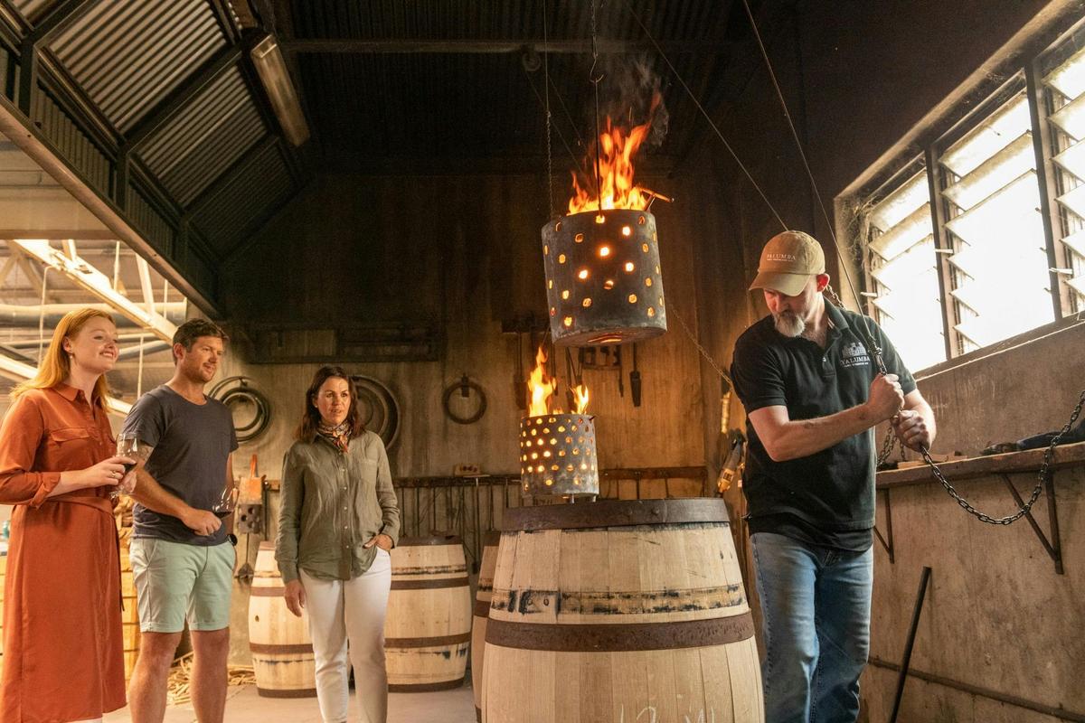 Yalumba Cooperage Tour