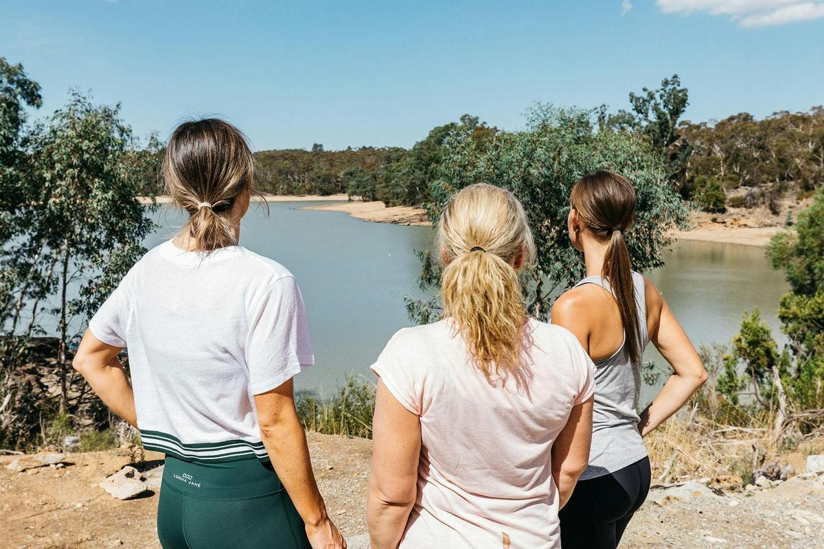 The Warren Reservoir Reserve provides picturesque  views
