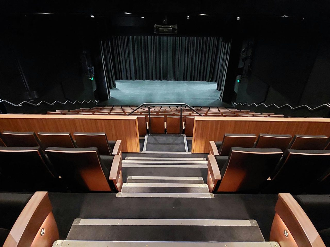 Theatre auditorium from rear (N Row)