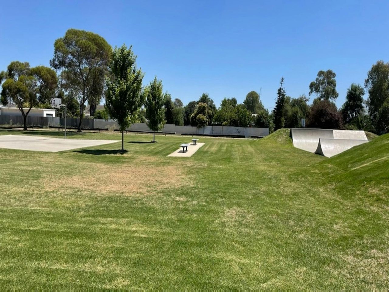 court and skatepark