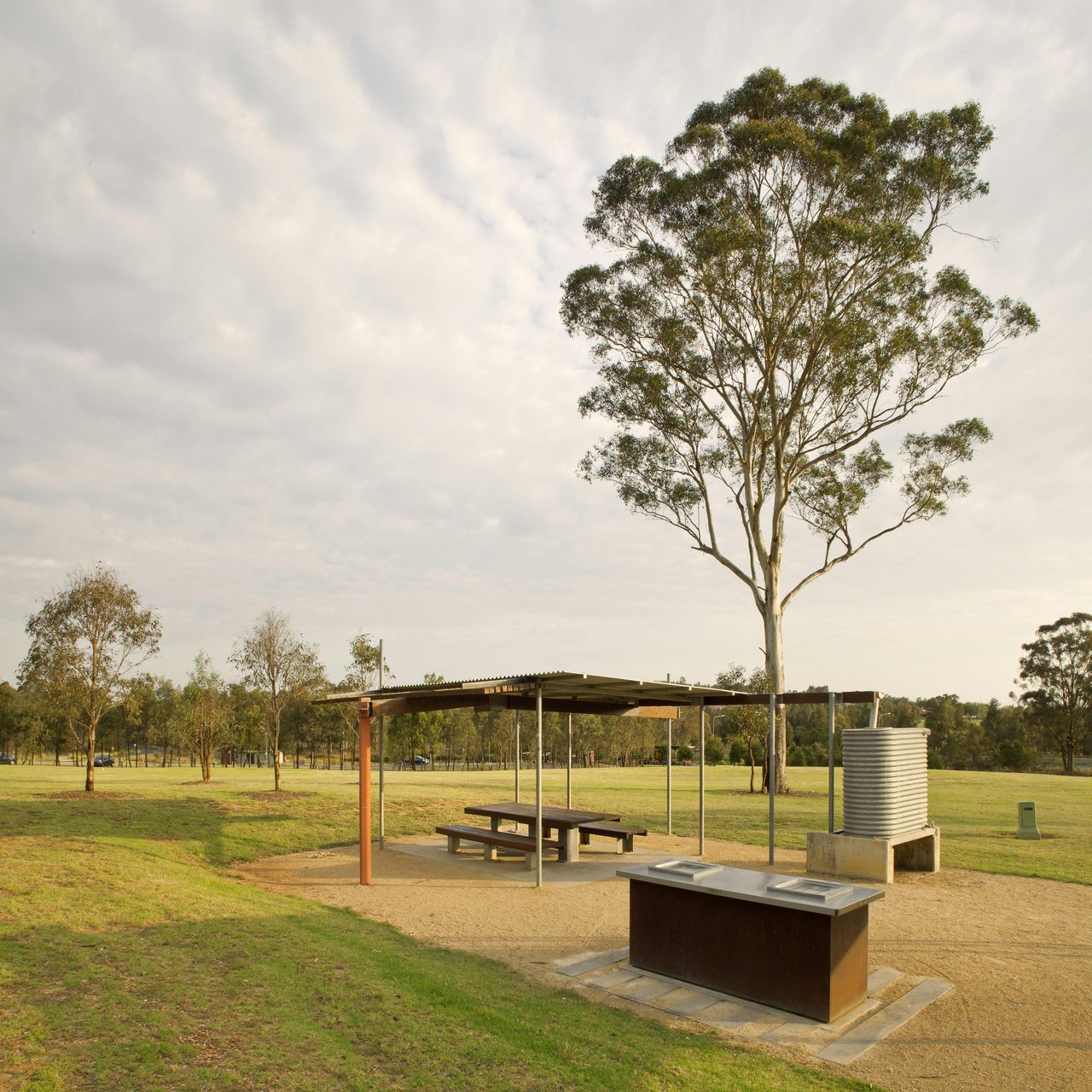 Shelters for hire at Western Sydney Parklands
