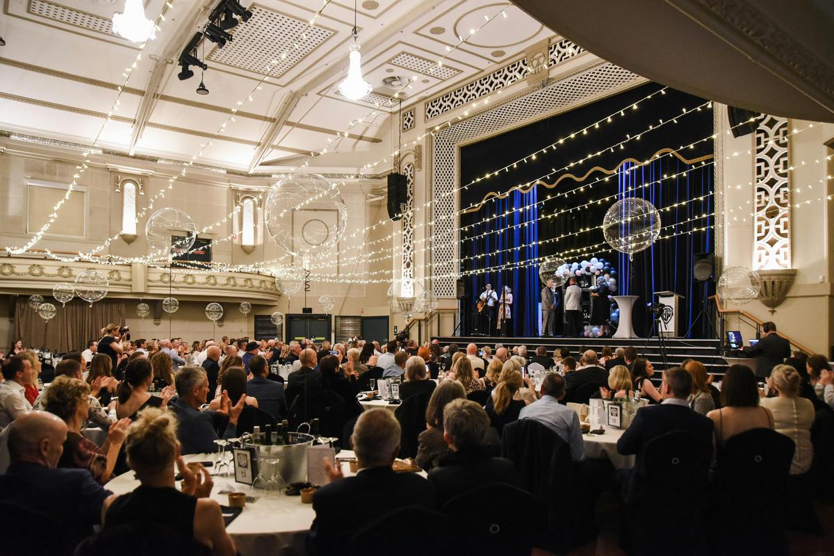 Wedding Reception takes place in Main Hall