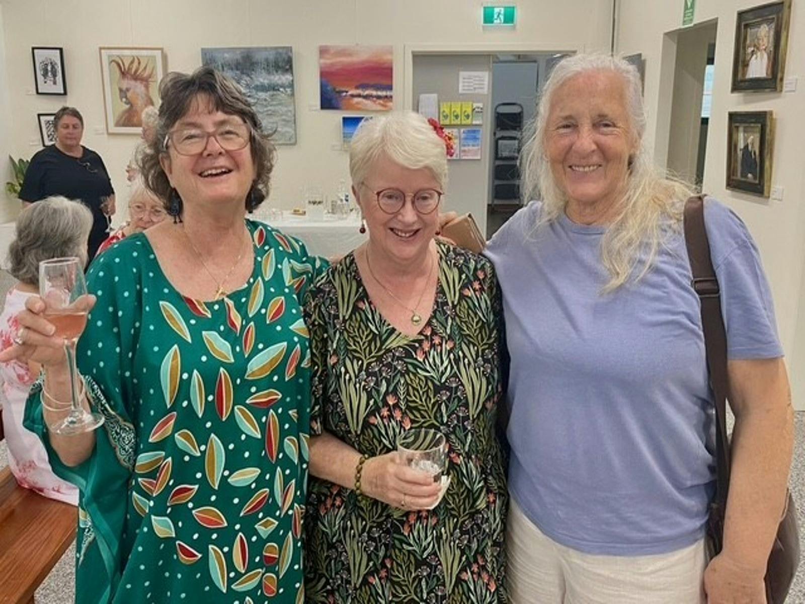 Opening night at the Gallery