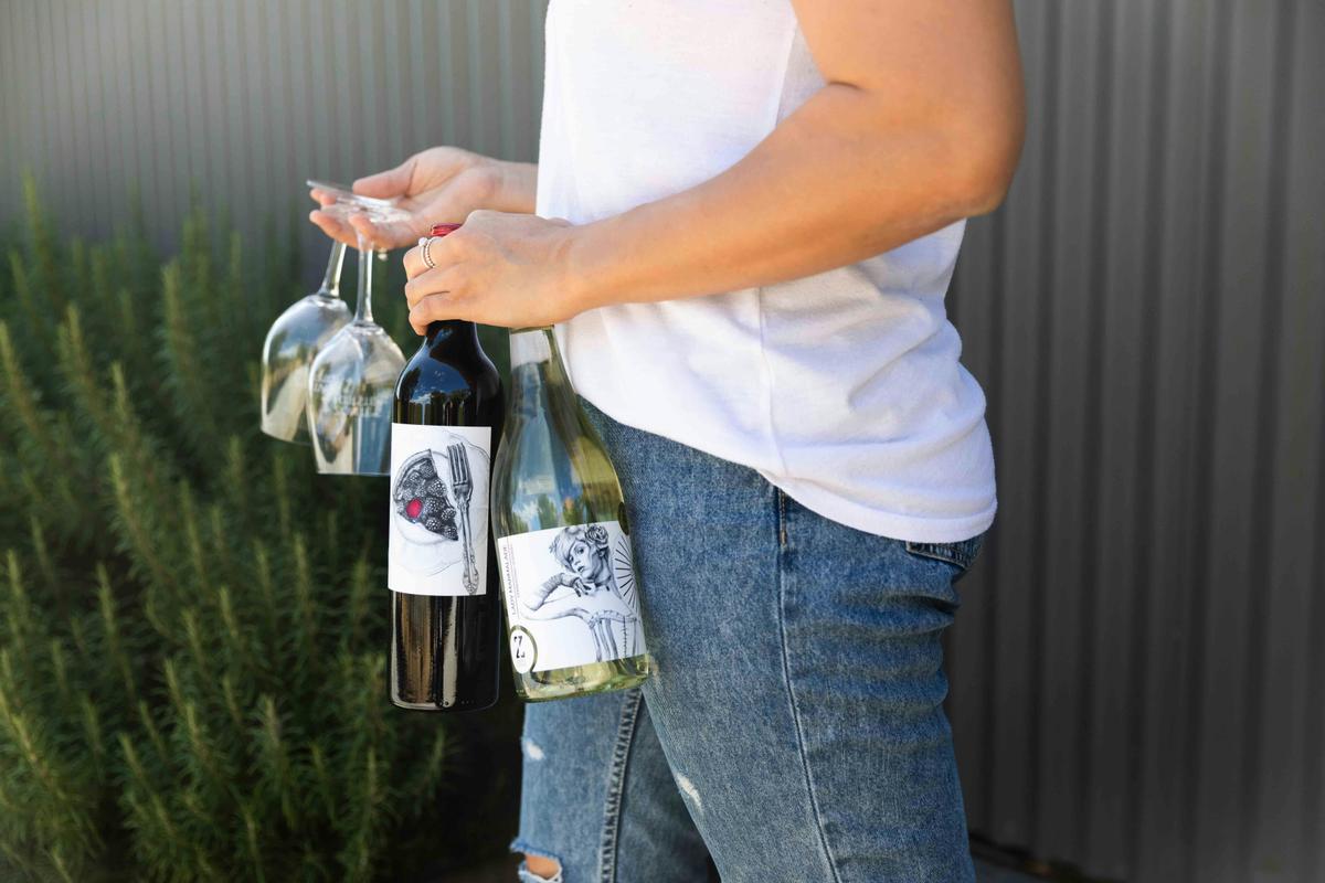 Blackberry Patch Cabernet and Lady Marmalade Vermentino
