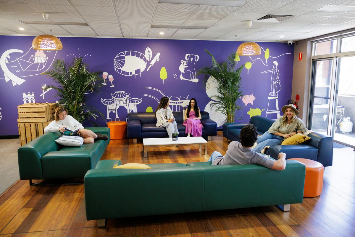 Lounge area