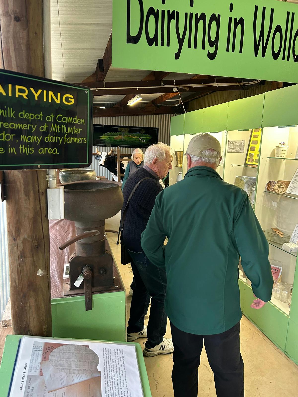 Dairying exhibits