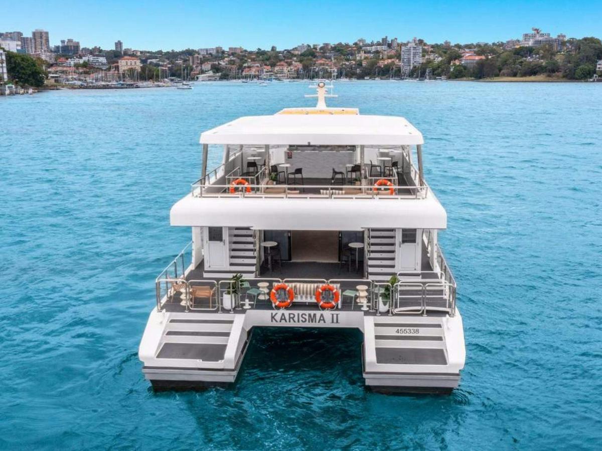 Karisma 2's spacious dual-level decks, ready for New Year's Eve celebrations