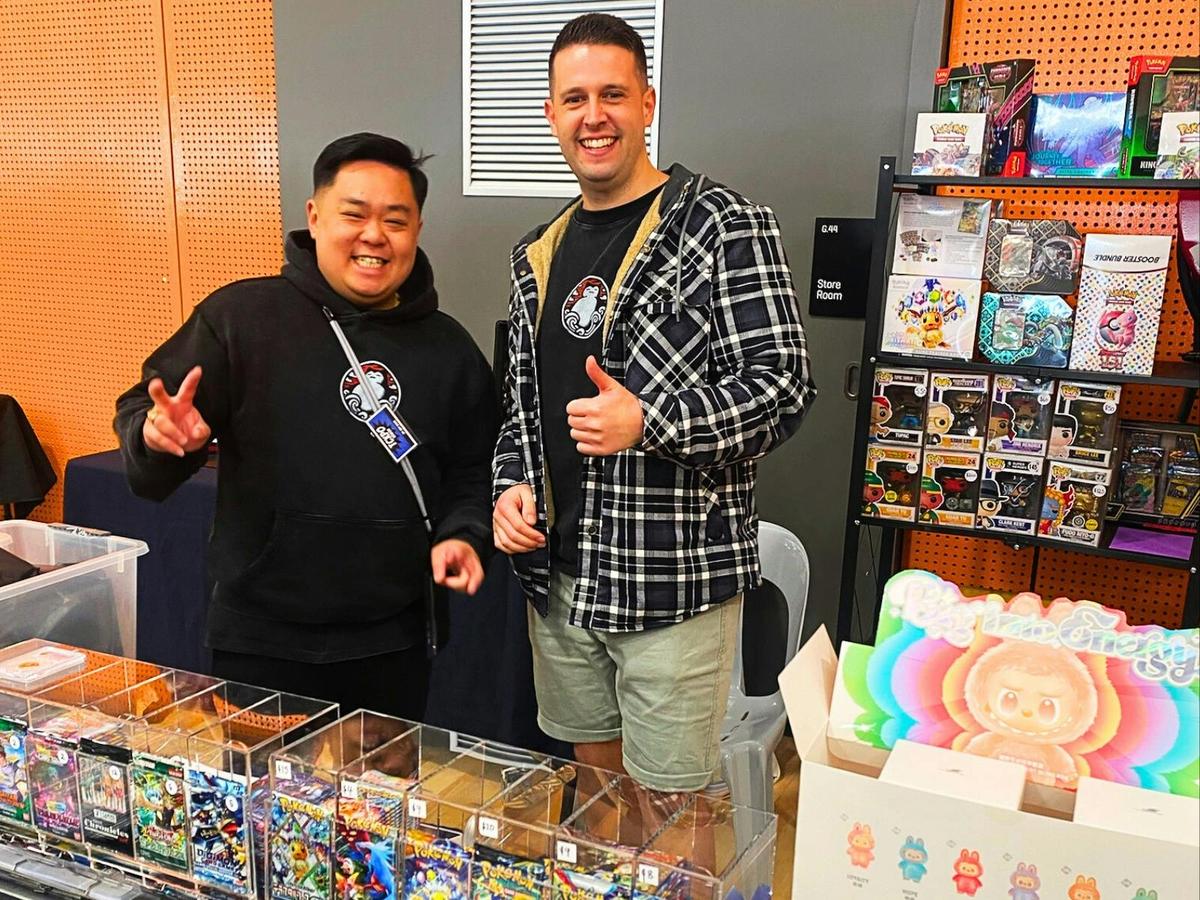 TCXPO - Trading Card Expo - Cracker Collectibles at their stall