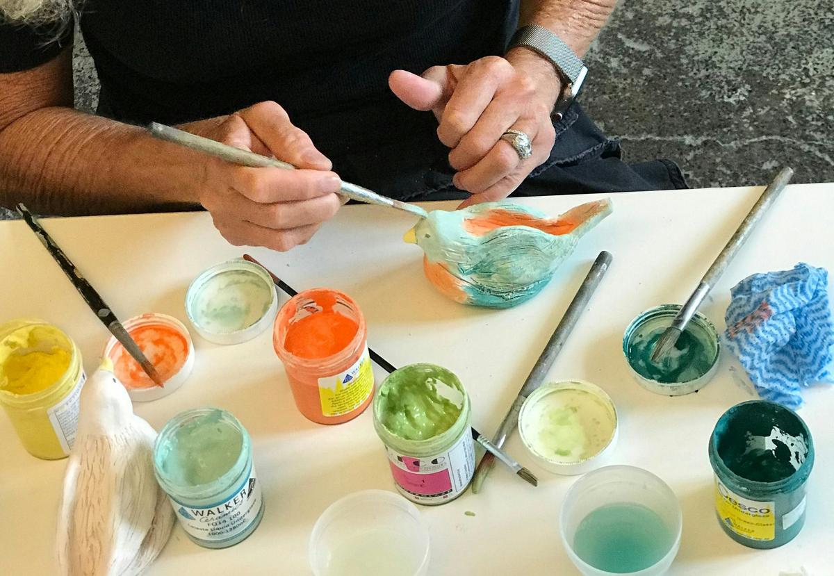 Bird glazing at Winmark