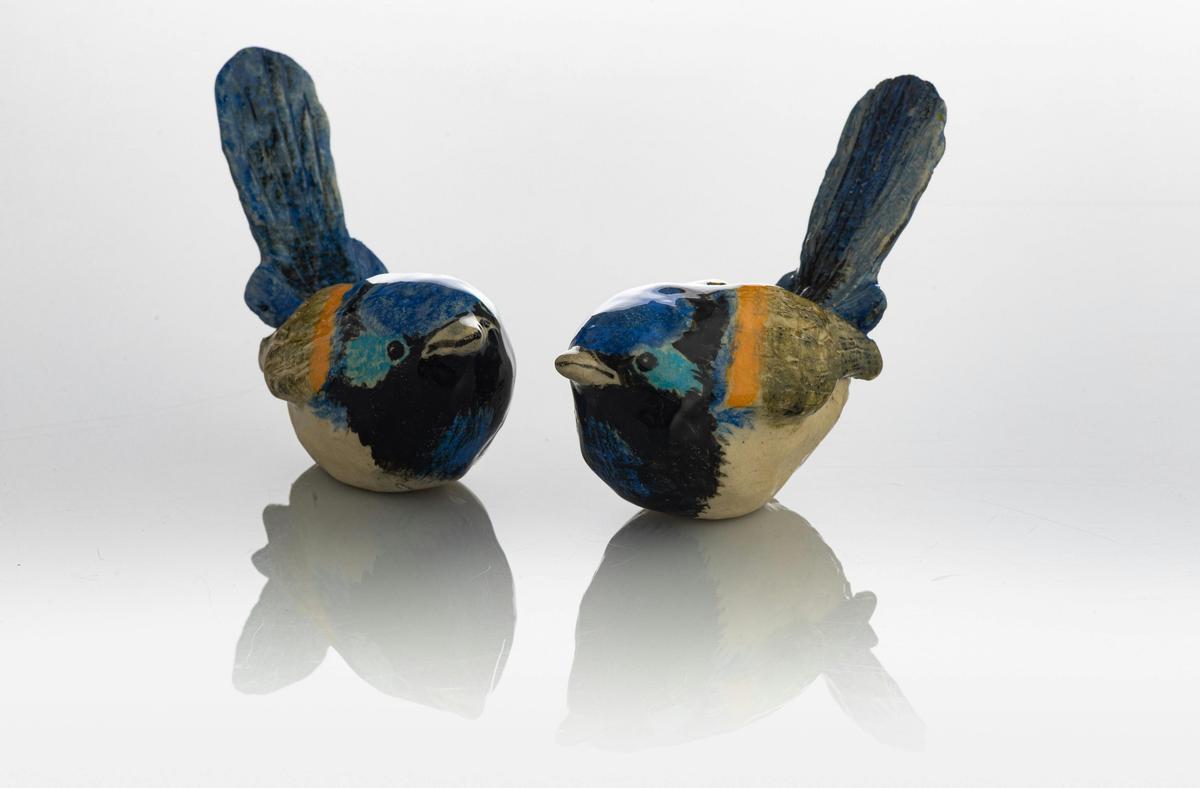 Ceramic Wrens at Winmark