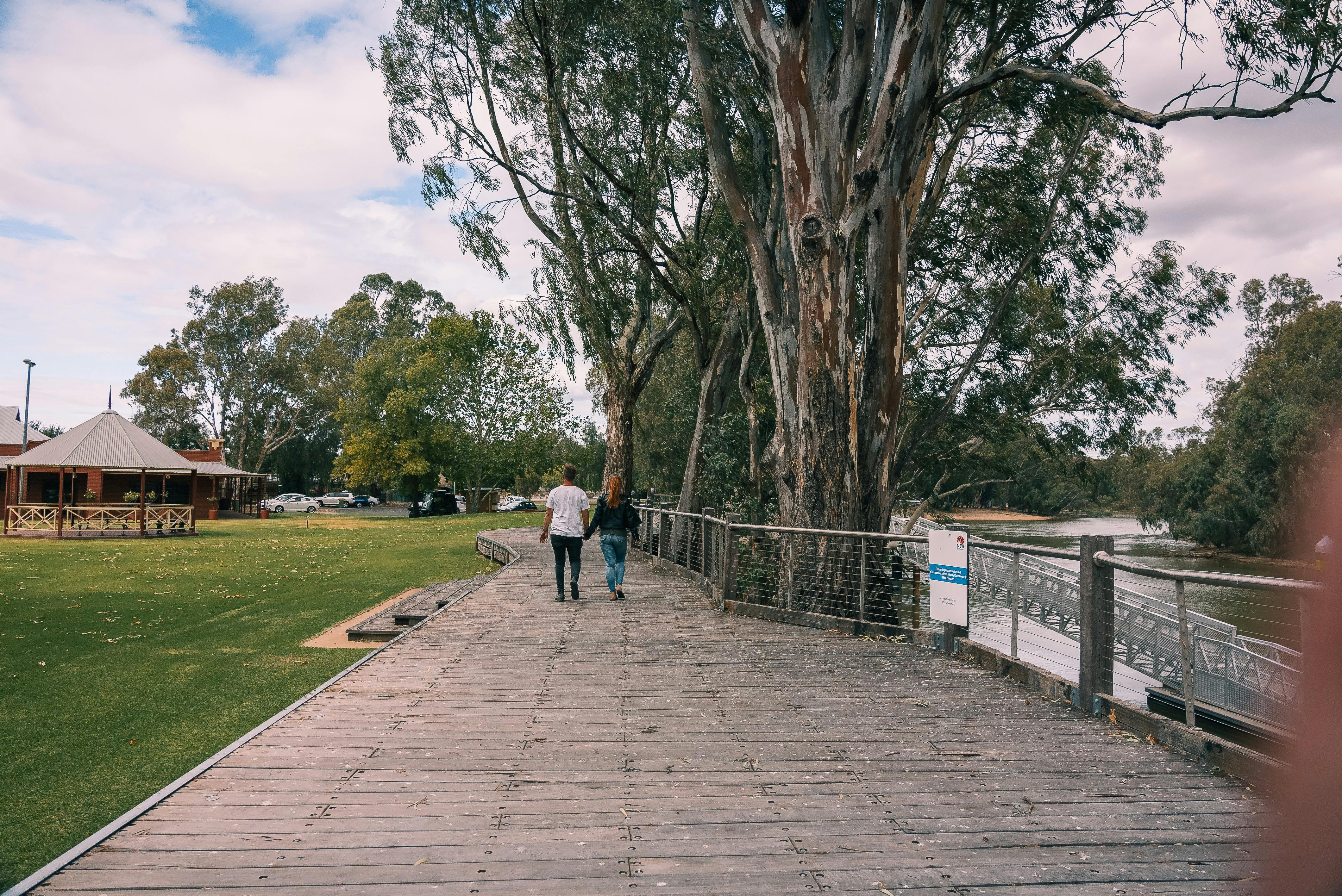 stunning views of the Murray River