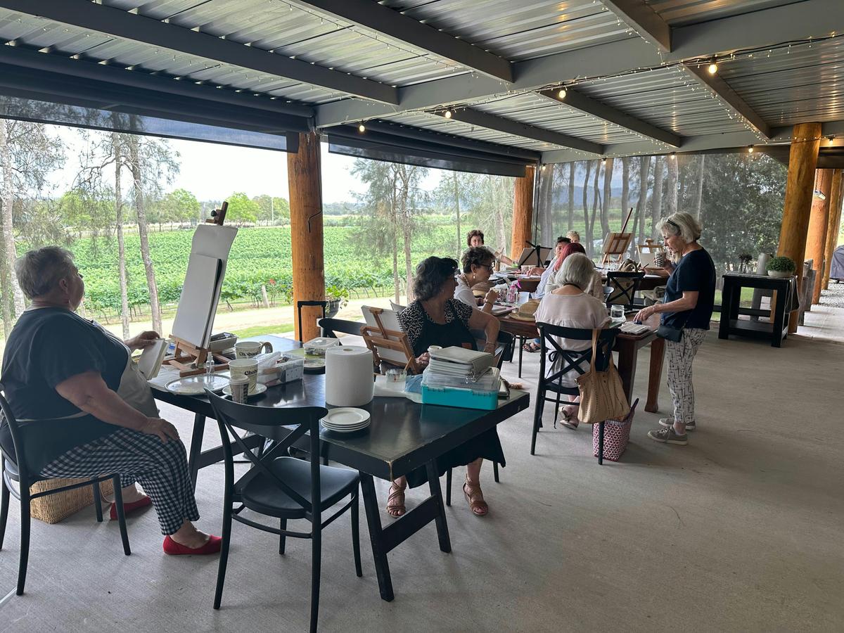 Pencil and Water Colour Workshop with Julienne Ross Allcorn