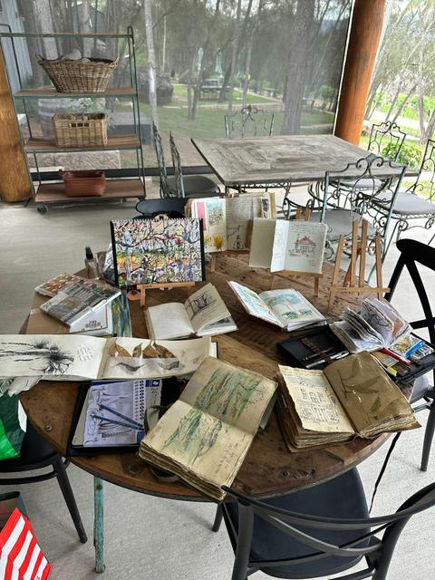 Pencil and Water Colour Workshop with Julienne Ross Allcorn