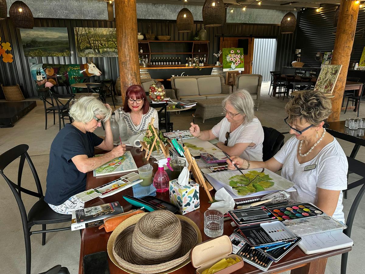 Pencil and Water Colour Workshop with Julienne Ross Allcorn