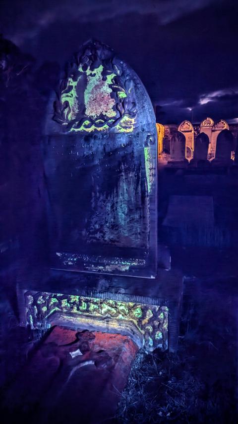 Glow Tour at Buckland Church Cemetery