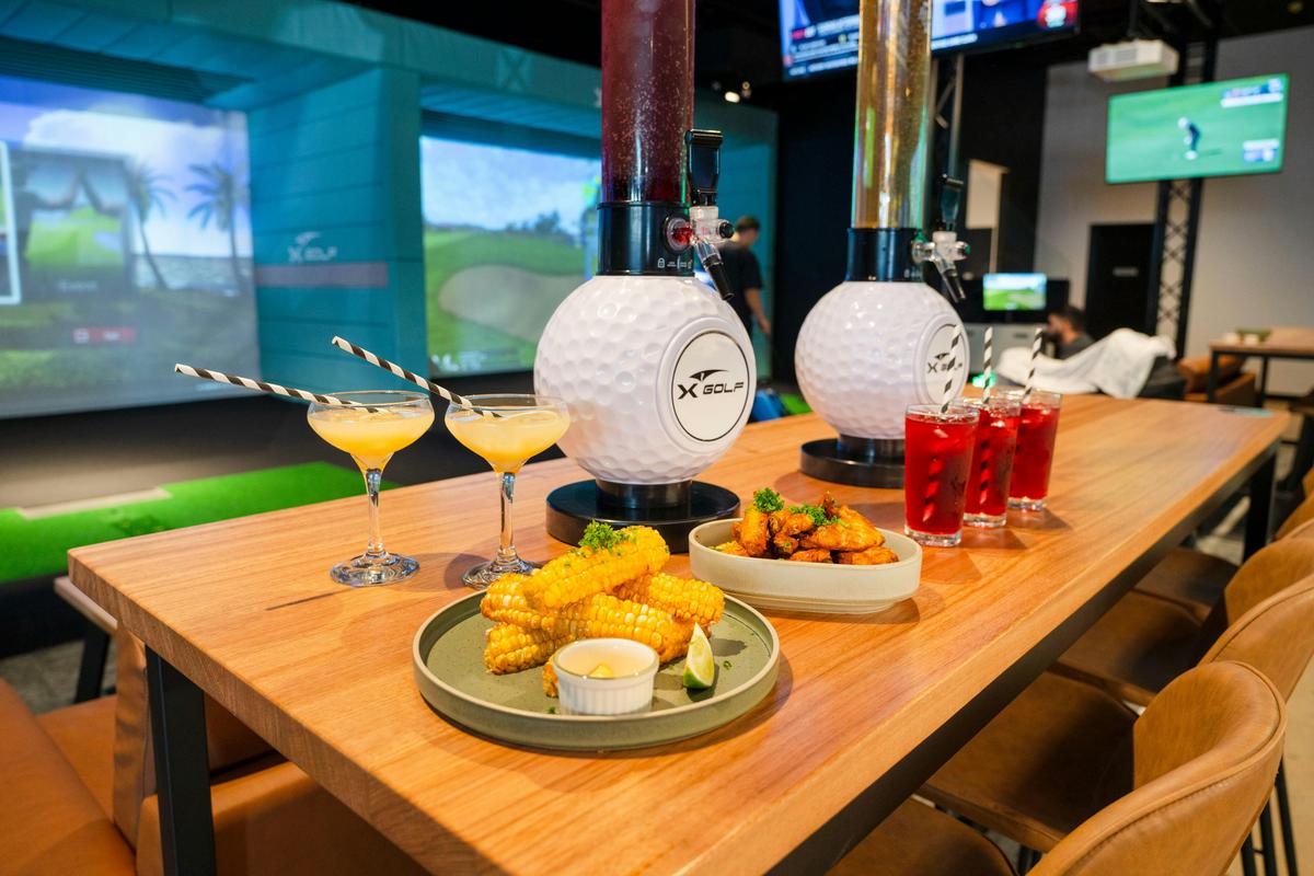 X-Golf Windsor Gardens Food and Drinks Menu