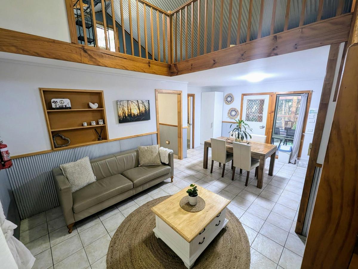 Self Contained, Lofted Cabins