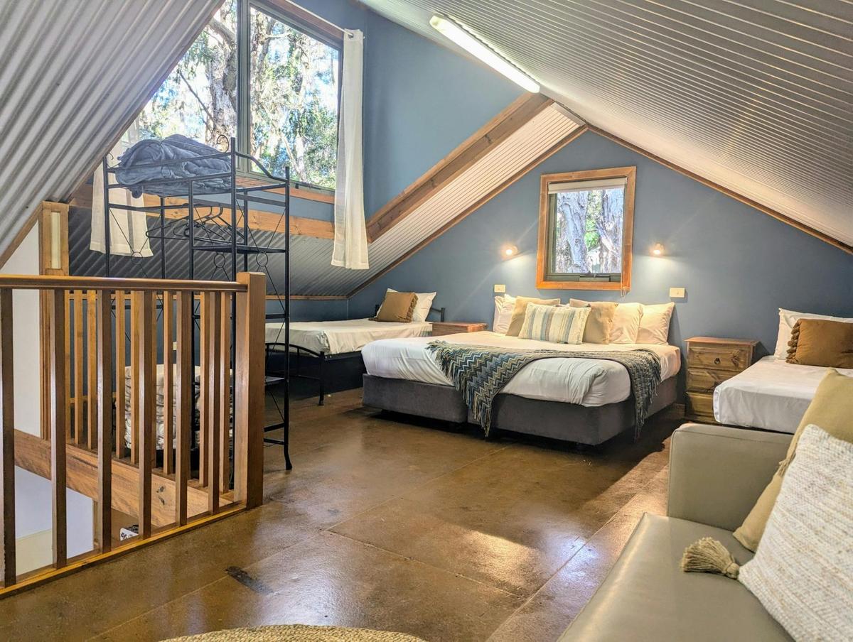 Self Contained, Lofted Cabins