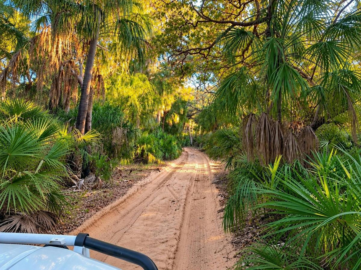 1770 4x4 TOURS turns it on exploring the wilds of the sand track