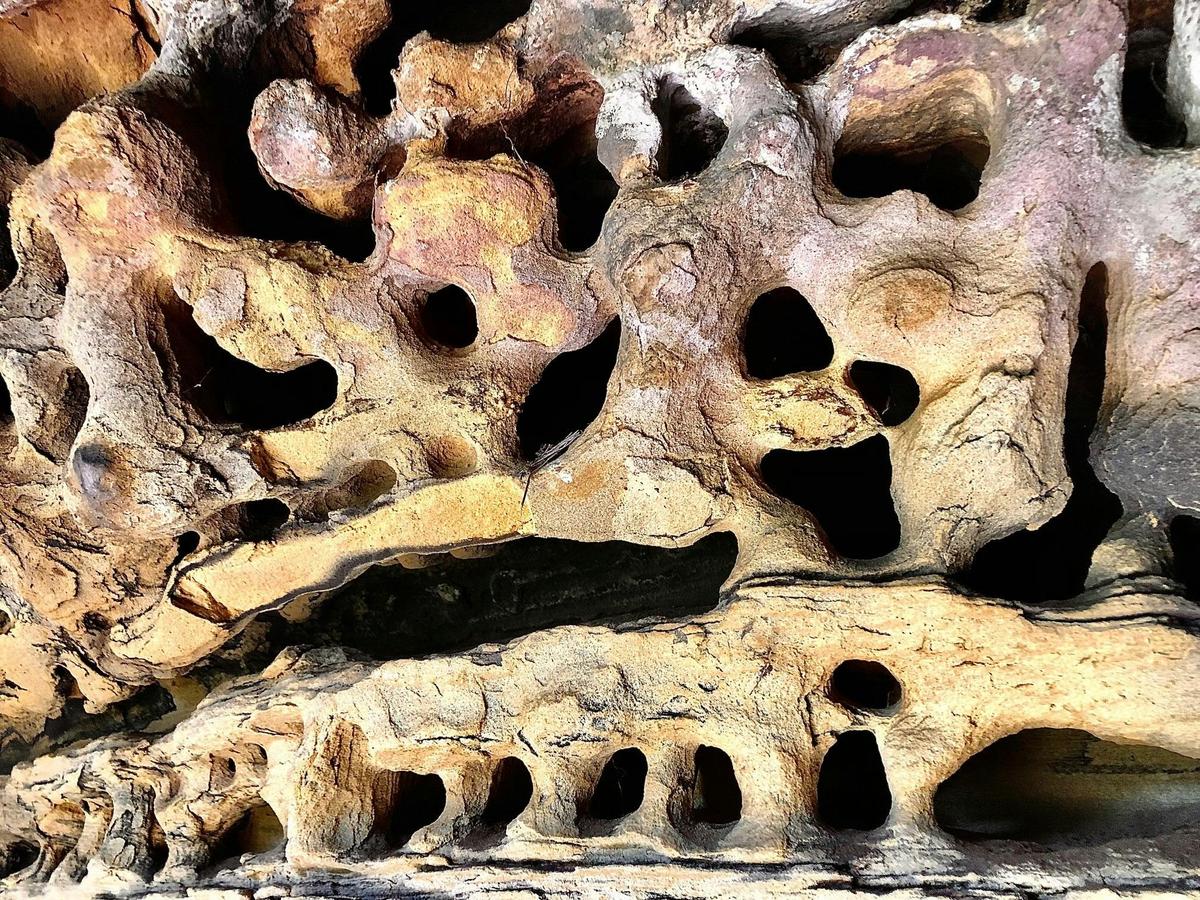 Weathered stone
