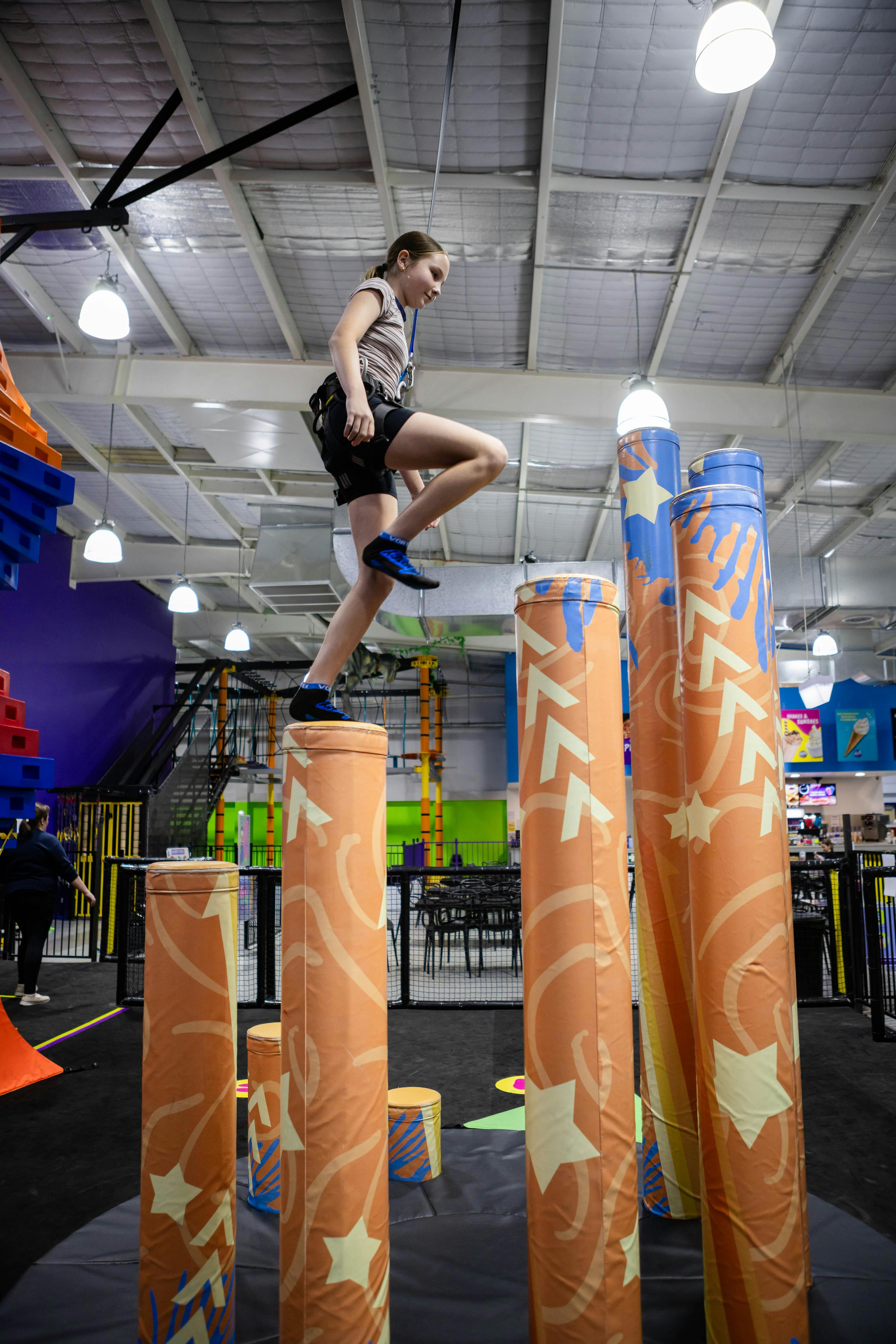 CLIMBING PILLARS