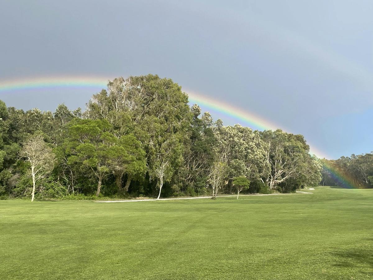 Yamba's golf course is a picturesque course renowned for its challenging tight fairways.