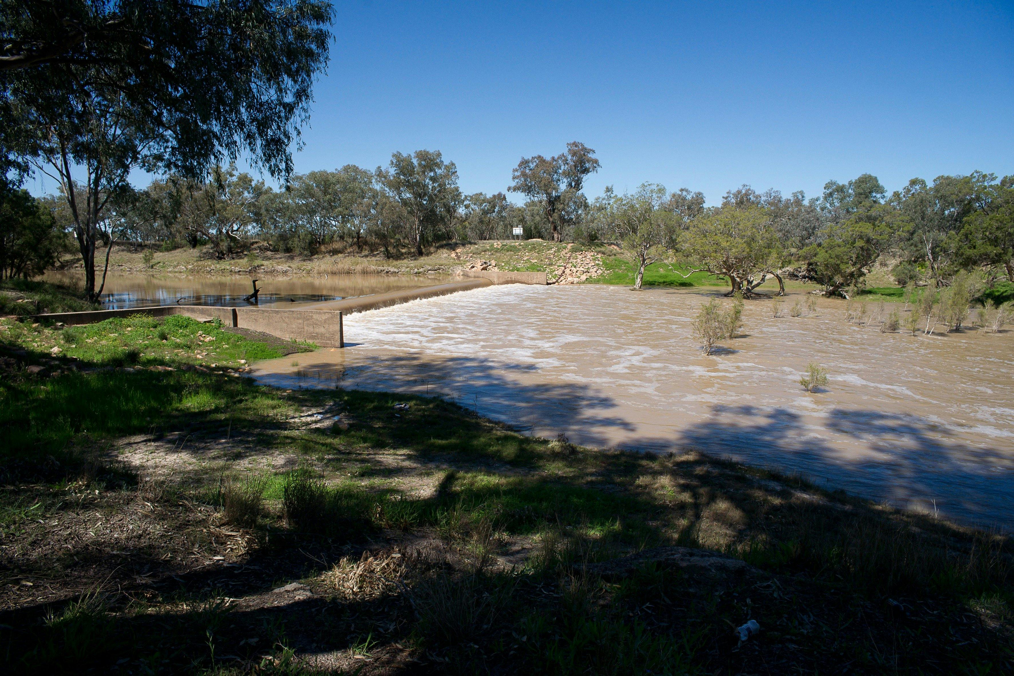 Collarenebri  Barwon River Weir