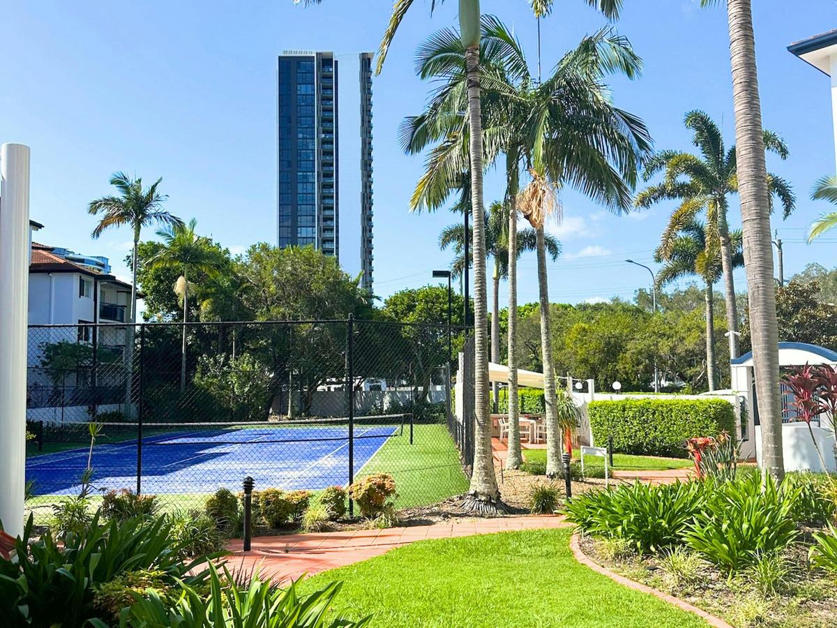 Gardens and Tennis Court