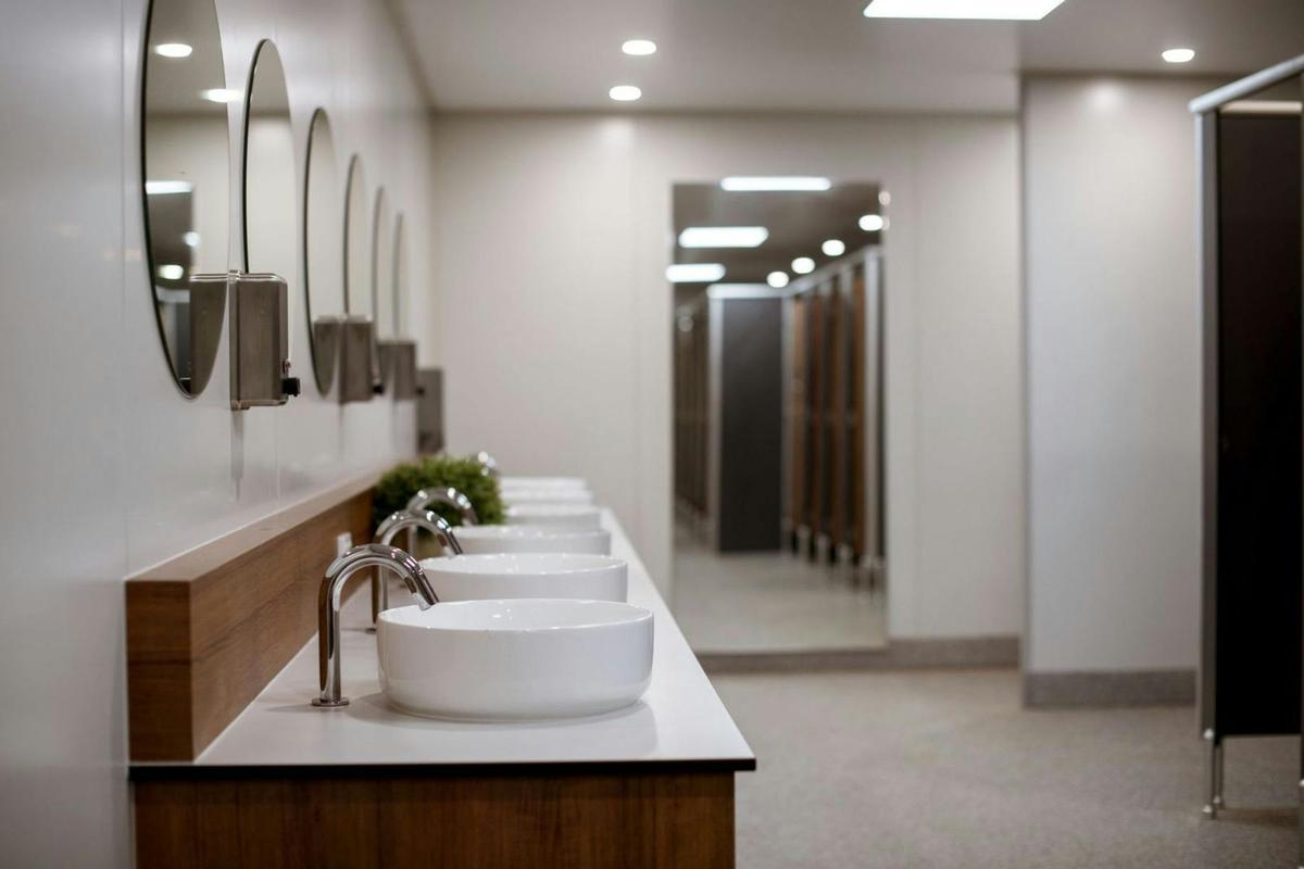Shower in comfort and style with new modern bathrooms.