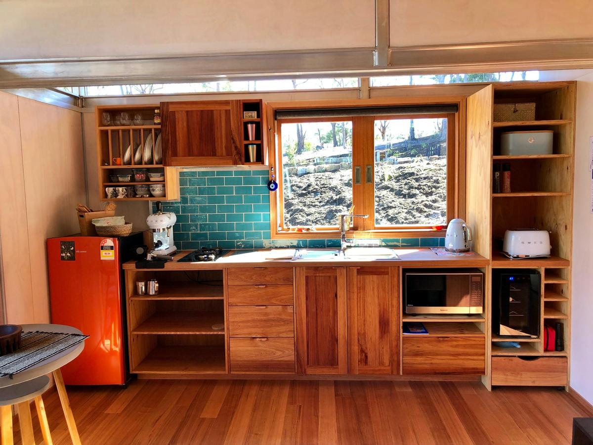 Beautiful handcrafted kitchens using locally sourced Tasmanian timber.