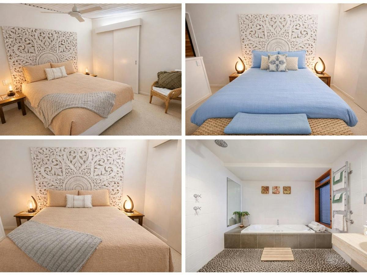 Pavilions and luxury stay