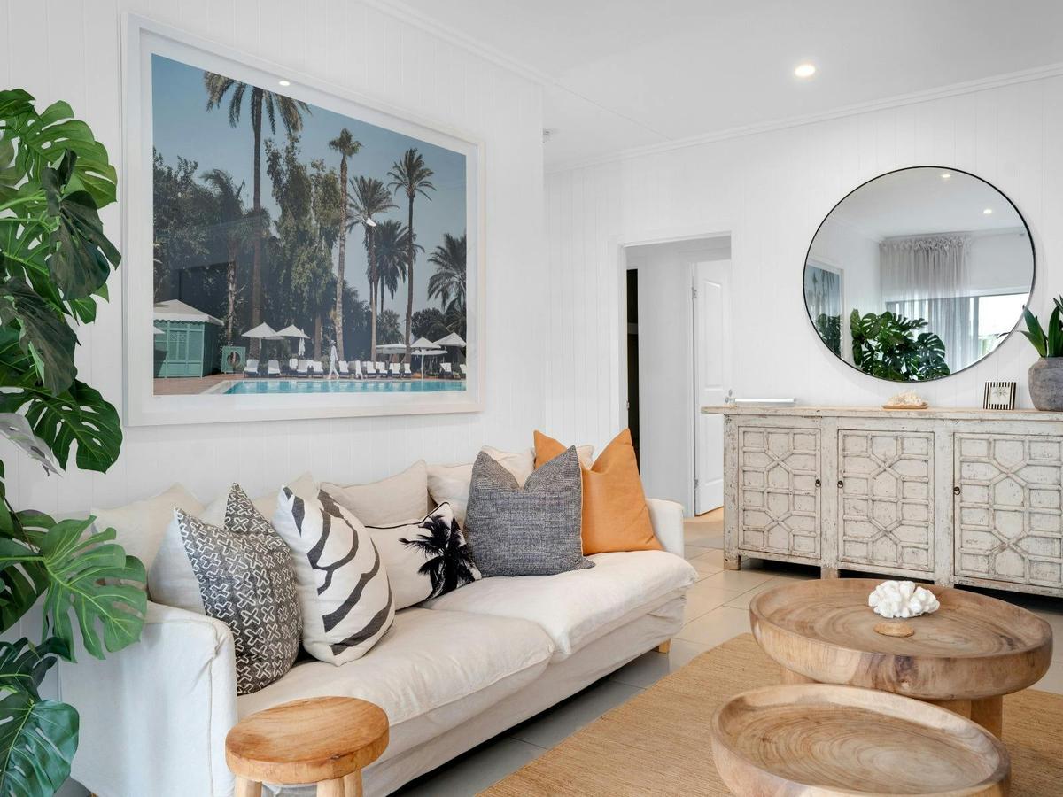 Sitting area in open plan living space - downstairs