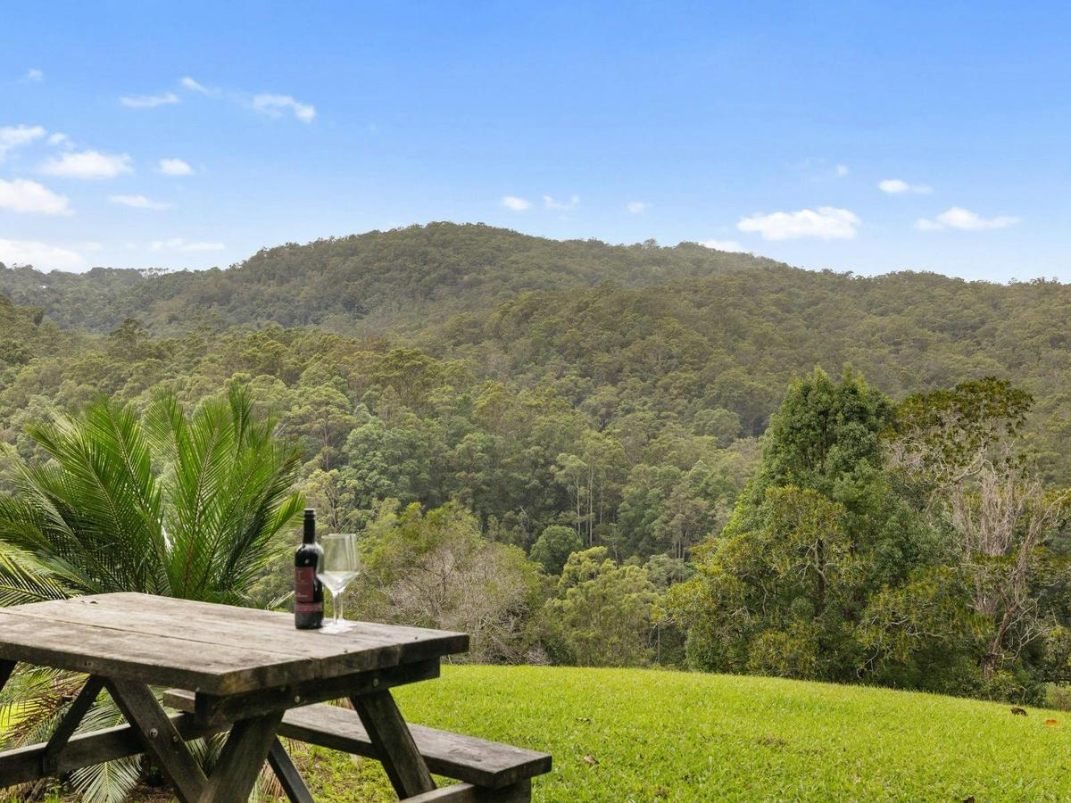 Picnic table with a view - a short walk from the house