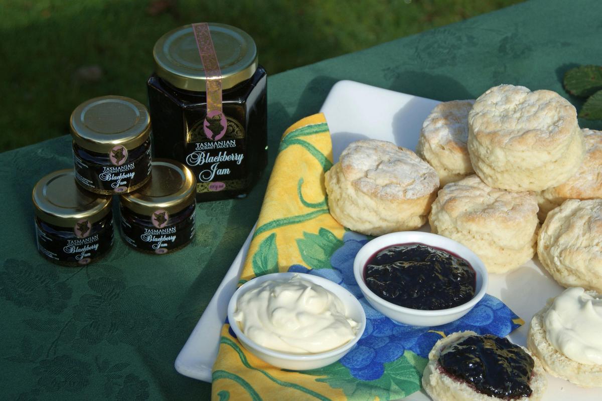 Group lunches and Devonshire Teas at the Tasmanian Gourmet Sauce Company