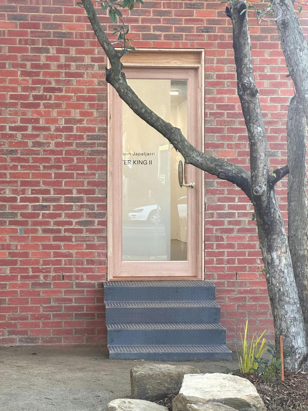 Entry way to gallery