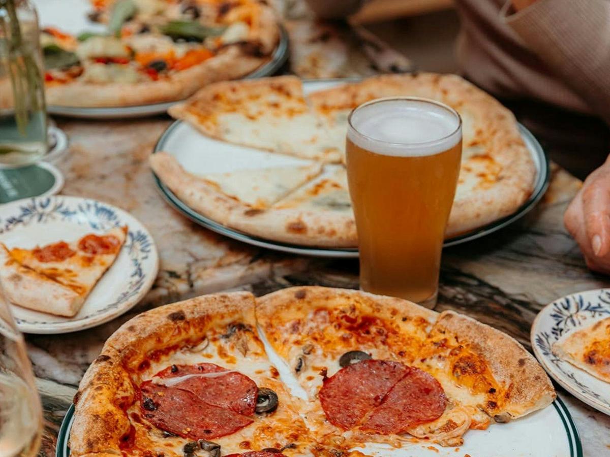 The Arms Hotel Beer and Pizza